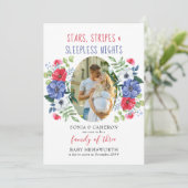 Sterren Stripes Slaperige Nights Florence Aankondiging (Staand voorkant)