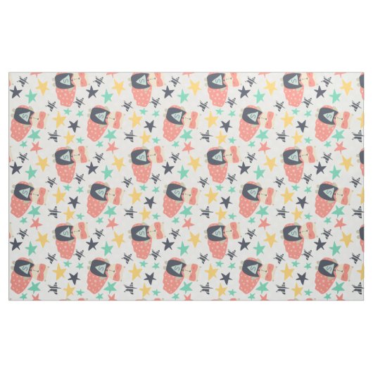 Sterren Super Hero stof (Fat Quarter)