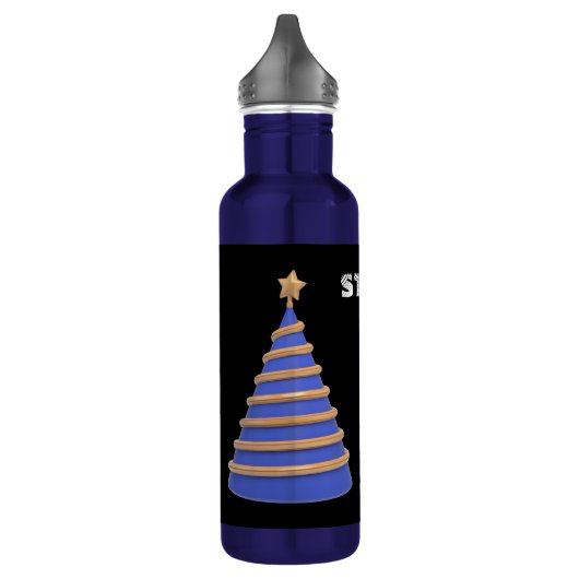 Sterren Tekstnaam Roestvrij staal Waterfles Waterfles (Links)