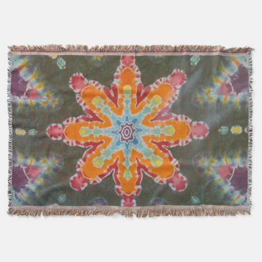 Sterren Tie Dye Deken (Voorkant)