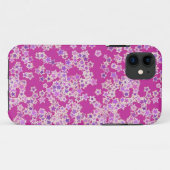 Sterren, tinten van lila tegen magenta Case-Mate iPhone case (Achterkant (horizontaal))