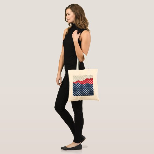 Sterren Tote Bag (Voorkant (model))
