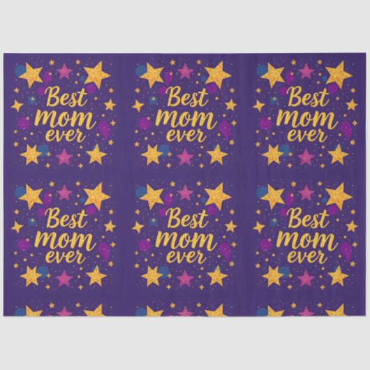 Sterren Trendy Luxe Cadeau Collectie Tissuepapier (Voorkant)