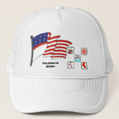 Sterren - trucker pet (Voorkant)