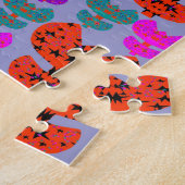 Sterren Tulpen Legpuzzel (Zijkant)