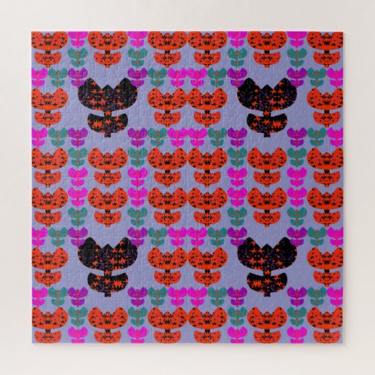 Sterren Tulpen Legpuzzel (Verticaal)