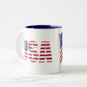 Sterren Tweekleurige Koffiemok (Voorkant links)