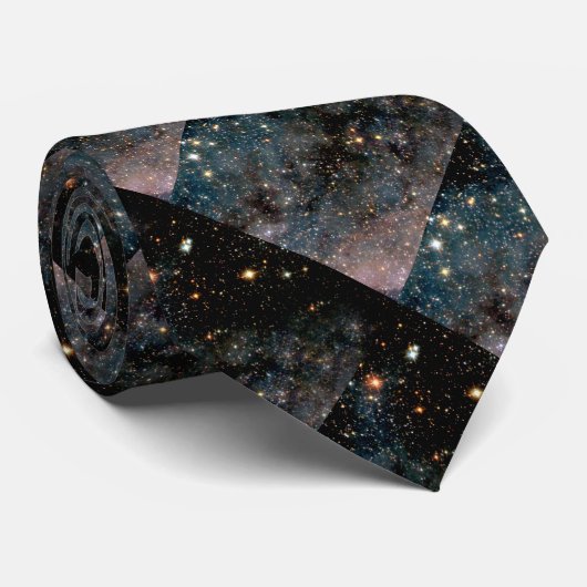 Sterren uit de diepe ruimte stropdas (Opgerold)