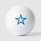 Sterren van Amerika Golfballen (Voorkant)