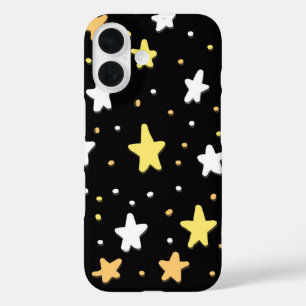 Sterren van Candy Corn iPhone 16 Hoesje