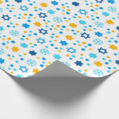 sterren van David Cadeaupapier (Hoek)