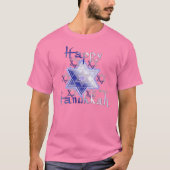 Sterren van David Mannen Burnout Shirt (Voorkant)