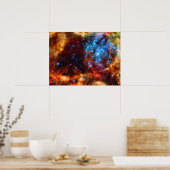 Sterren van de Tarantula Nebula Poster (Keuken)