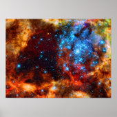 Sterren van de Tarantula Nebula Poster (Voorkant)