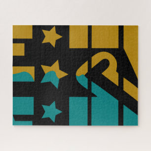 Sterren van goedkeuring - een modern perspectief legpuzzel