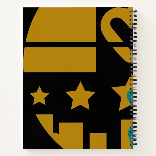 Sterren van goedkeuring - een modern perspectief notitieboek (Achterkant)