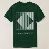 Sterren van het deksel minimalistisch grafisch ont t-shirt (Design voorkant)