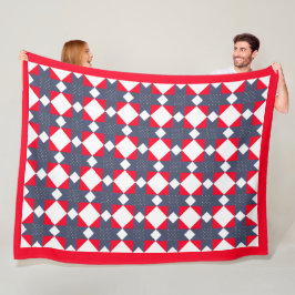 Sterren van Hope Americana Shower Fleece Blanket