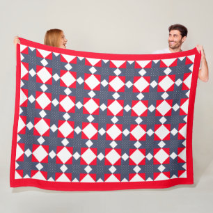 Sterren van Hope Americana Shower Fleece Blanket