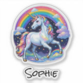 Sterren van je voornaam sticker (Voorkant)