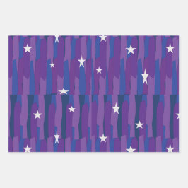 Sterren van mijn geluk. inpakpapier vel