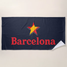 Sterren van Spanje – Barcelona Strandlaken