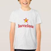 Sterren van Spanje – Barcelona Tri-Blend Shirt (Voorkant)