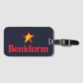 Sterren van Spanje – Benidorm Bagagelabel (Voorkant (horizontaal))