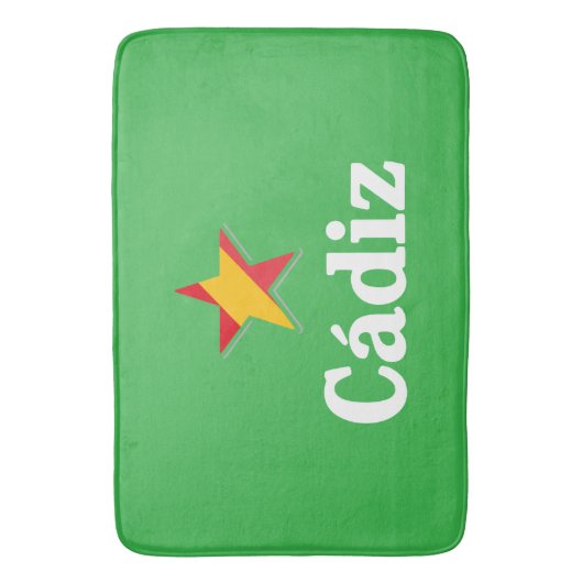 Sterren van Spanje - Cadiz Badmat (Voorkant Verticaal)