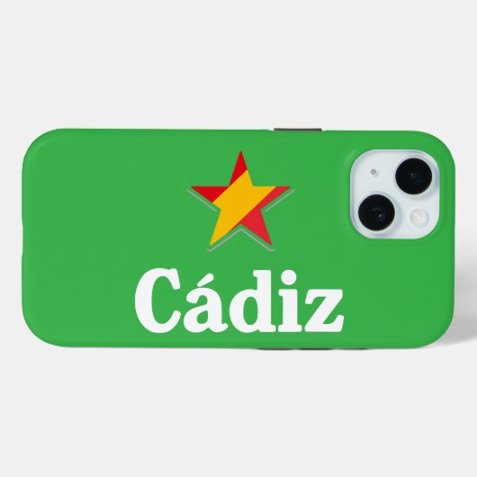 Sterren van Spanje - Cadiz Case-Mate iPhone Case (Achterkant (horizontaal))