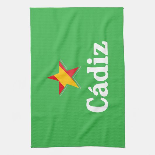 Sterren van Spanje - Cadiz Theedoek (Verticaal)