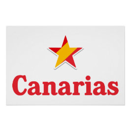 Sterren van Spanje – Canarias Perfect Poster