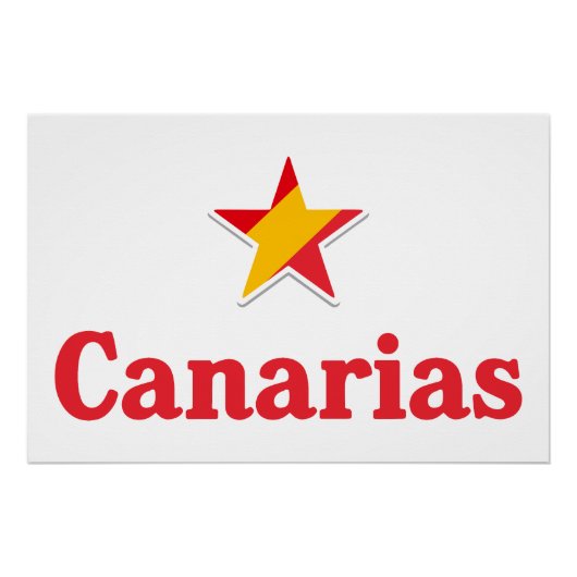 Sterren van Spanje – Canarias Perfect Poster (Voorkant)