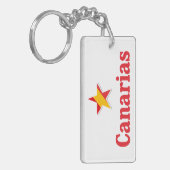 Sterren van Spanje – Canarias Sleutelhanger (Voorkant Links)