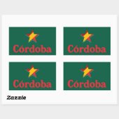 Sterren van Spanje – Cordoba Rechthoekige Sticker (Vel)