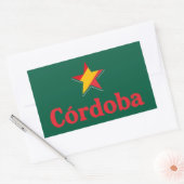 Sterren van Spanje – Cordoba Rechthoekige Sticker (Envelop)