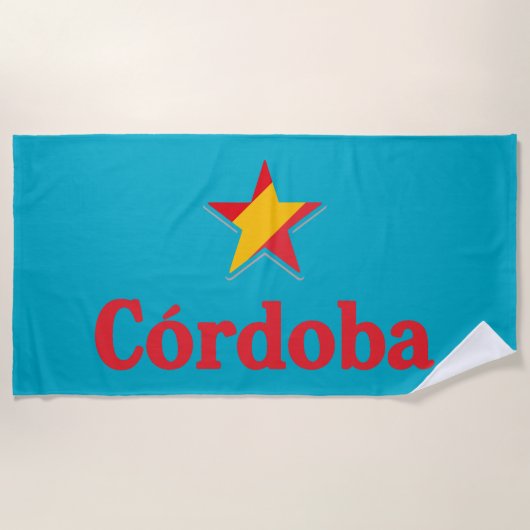 Sterren van Spanje – Cordoba Strandlaken (Voorkant)