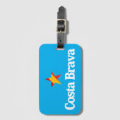 Sterren van Spanje - Costa Brava Bagagelabel (Voorkant (verticaal))