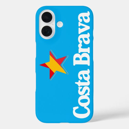 Sterren van Spanje - Costa Brava Case-Mate iPhone Case (Achterkant)