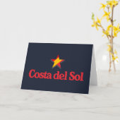 Sterren van Spanje – Costa del Sol Kaart (Gele Bloem)