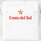 Sterren van Spanje – Costa del Sol Rechthoekige Sticker (Tas)