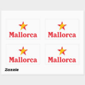Sterren van Spanje – Mallorca Rechthoekige Sticker (Vel)