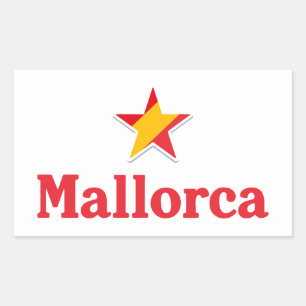 Sterren van Spanje – Mallorca Rechthoekige Sticker