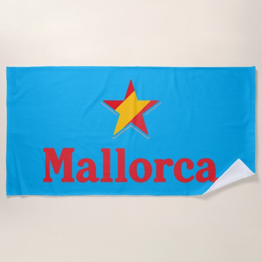 Sterren van Spanje – Mallorca Strandlaken (Voorkant)