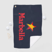 Sterren van Spanje – Marbella Golfhanddoek (Insitu)