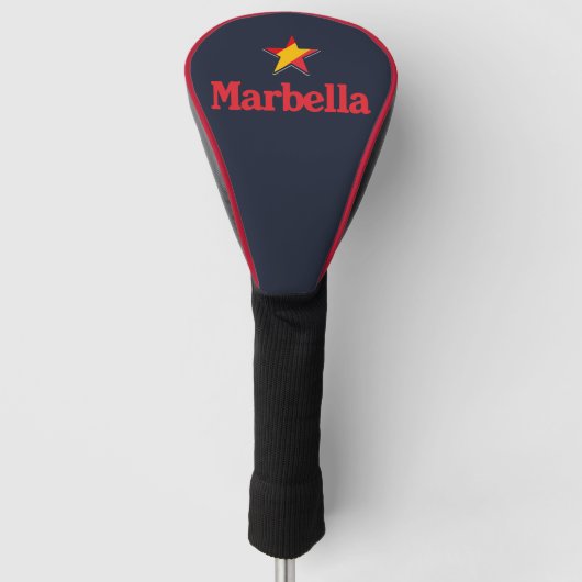 Sterren van Spanje – Marbella Golfheadcover (Voorkant)