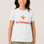 Sterren van Spanje – San Sebastian Tri-Blend Shirt (Voorkant)