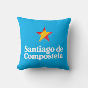 Sterren van Spanje – Santiago de Compostela Kussen