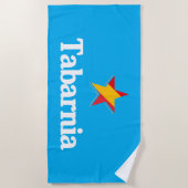 Sterren van Spanje – Tabarnia Strandlaken (Voorkant)