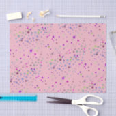 sterren van Star Shine Party. roze Tissuepapier (Craft)